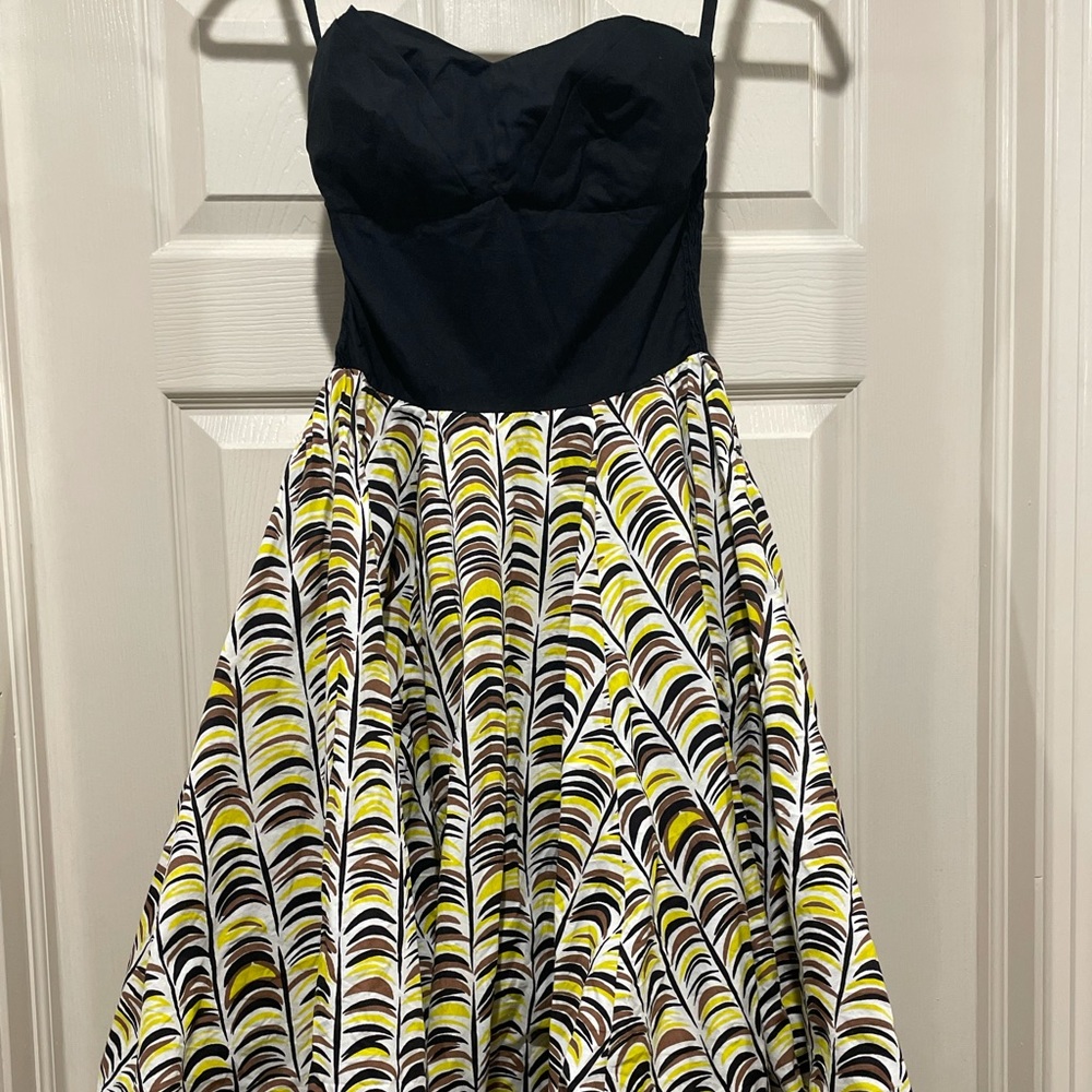 Girls From Savoy Anthropologie Strapless Dress